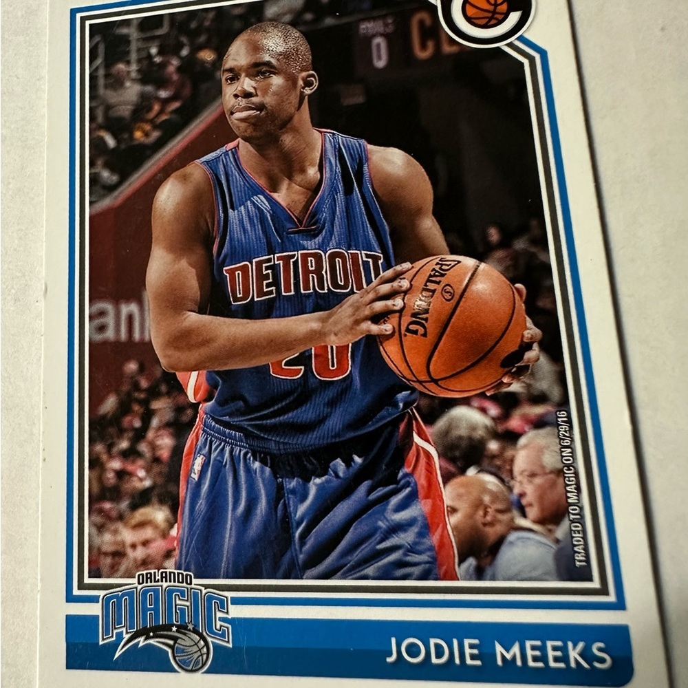 Trading Card - Jodie Meeks Basketball  2016-2017 Panini - Complete Bball